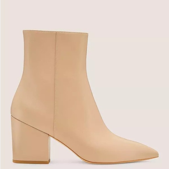 Stuart Weitzman AVENUE 75 BLOCK BOOTIE - Picture 1 of 10
